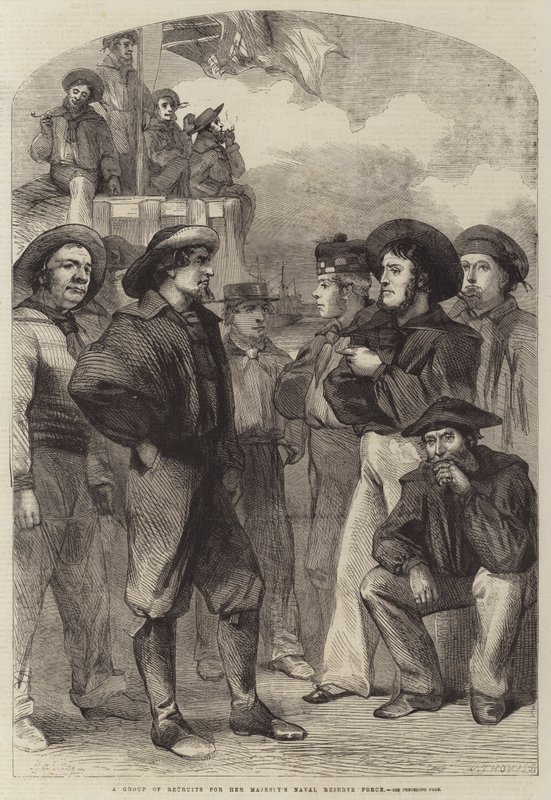 A Group of Recruits for Her Majesty