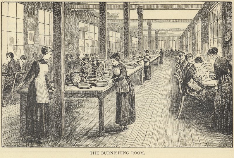 A Guide Through The Royal Porcelain Works by English School