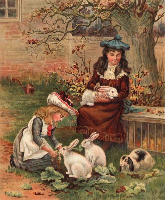 A Happy Family by English School