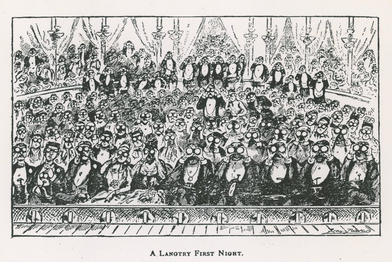 A Langtry First Night by English School