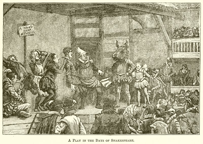 A Play in the Days of Shakespeare by English School