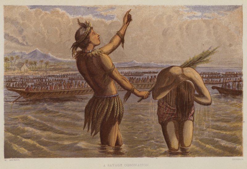 A Savage Coronation by English School