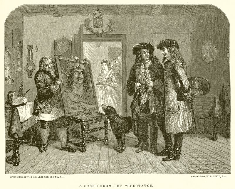 A Scene from the Spectator by English School