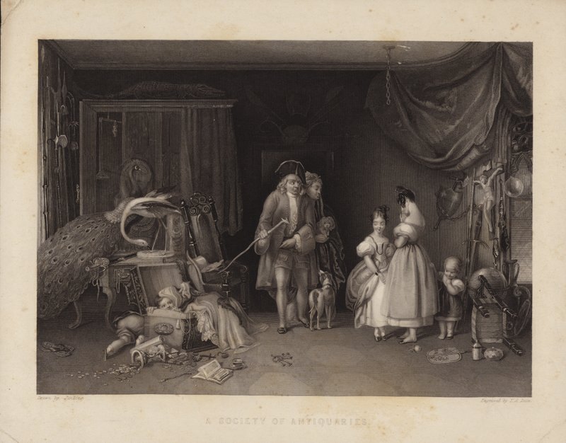 A Society of Antiquaries by English School