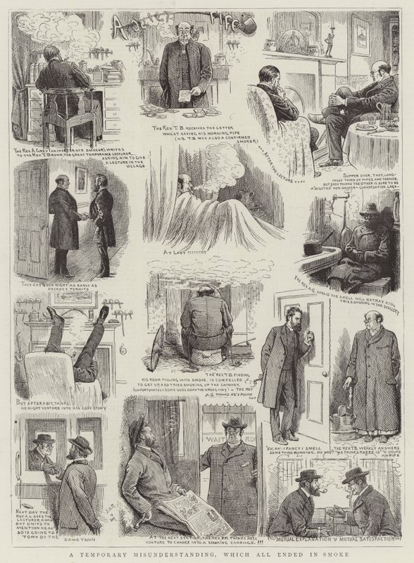 A Temporary Misunderstanding, which all ended in Smoke by English School