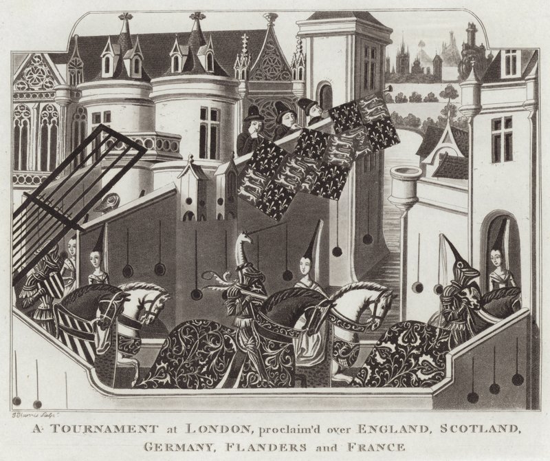 A Tournament at London proclaimed over England, Scotland, Germany, Flanders and France by English School