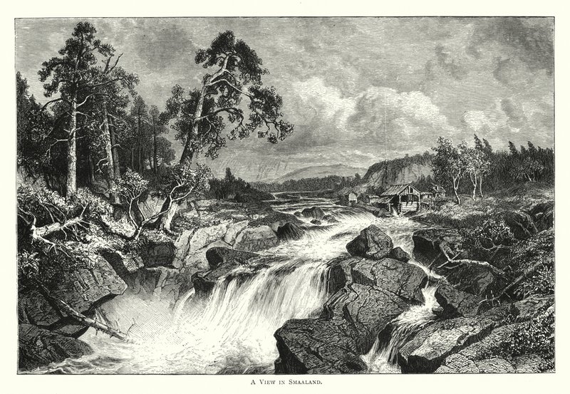 A View in Smaaland by English School