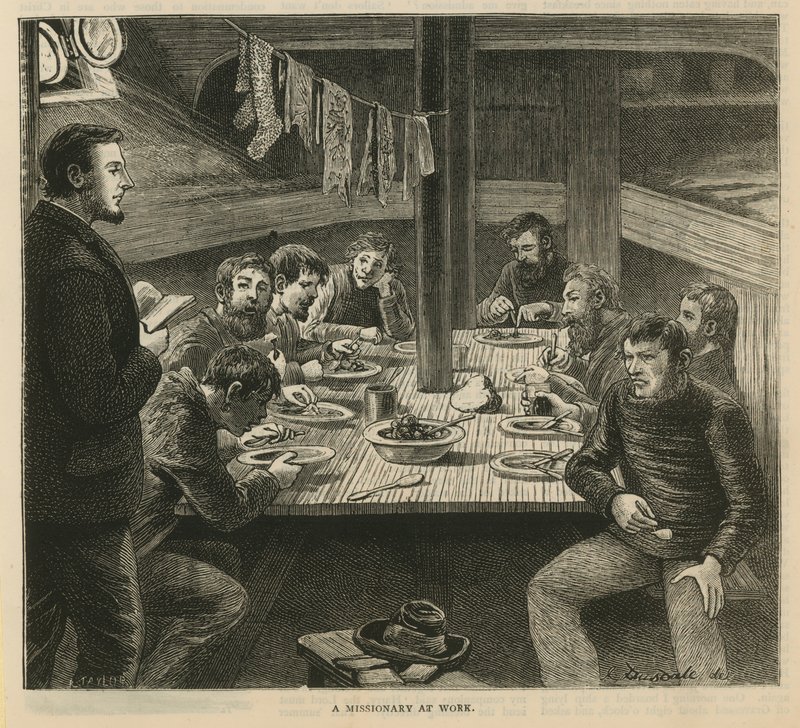 A Missionary at Work by English School