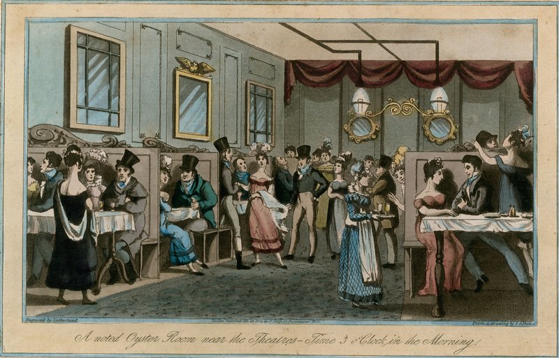 A Noted Oyster Room Near the Theatres, 3 O