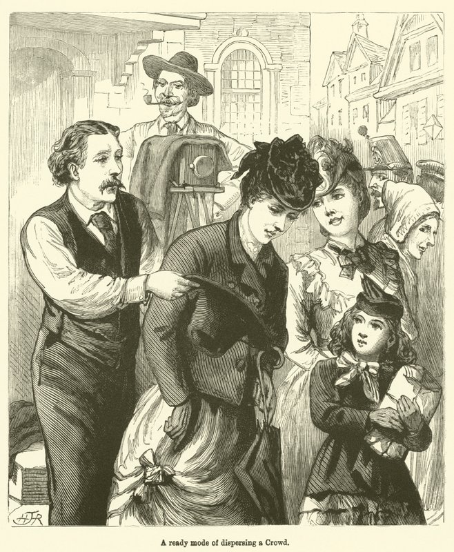 A Ready Mode of Dispersing a Crowd by English School