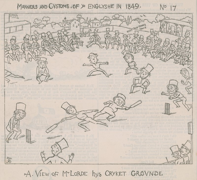 A view of Mr Lord - his cricket ground by English School