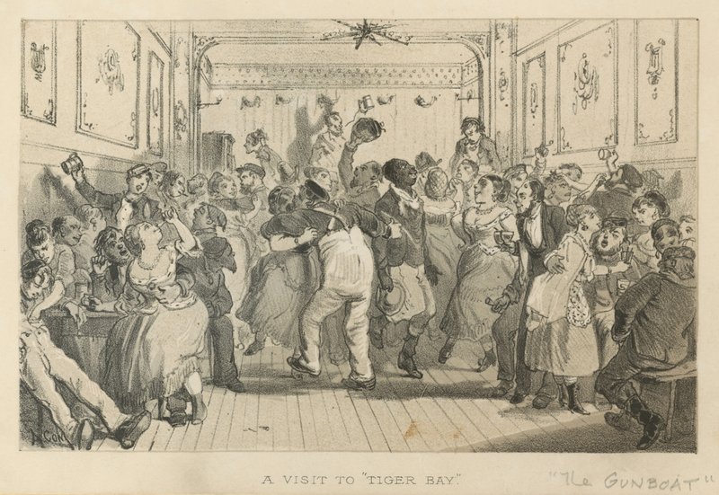 A Visit to Tiger Bay; The Gunboat Tavern by English School