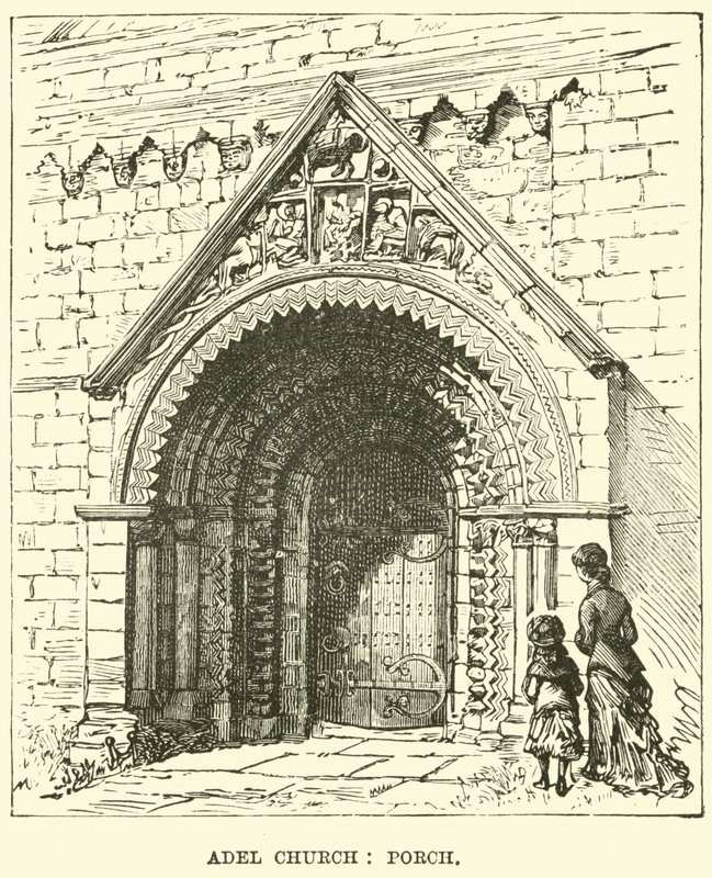 Adel Church, Porch by English School
