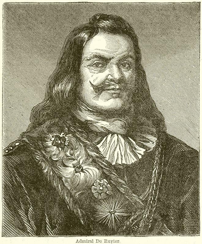 Admiral De Ruyter by English School