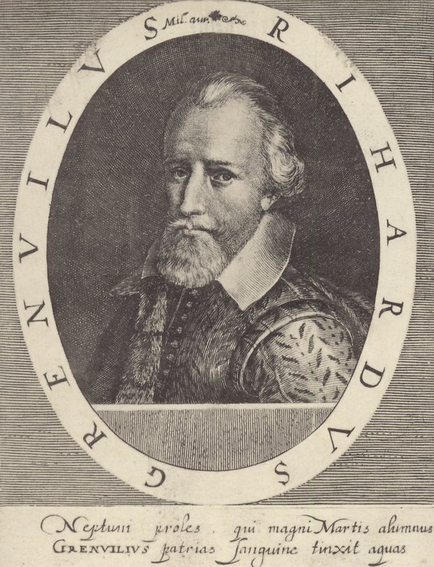 Admiral Sir Richard Grenville by English School