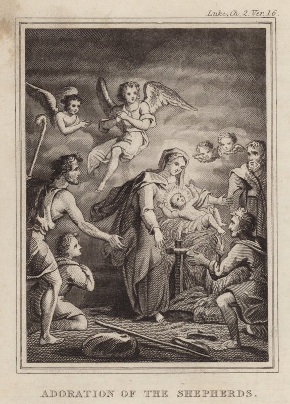 Adoration of the Shepherds by English School