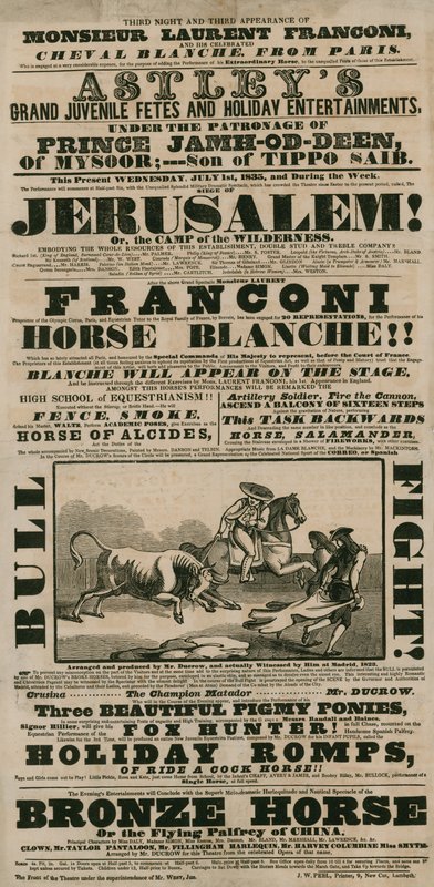 Advert for Astley