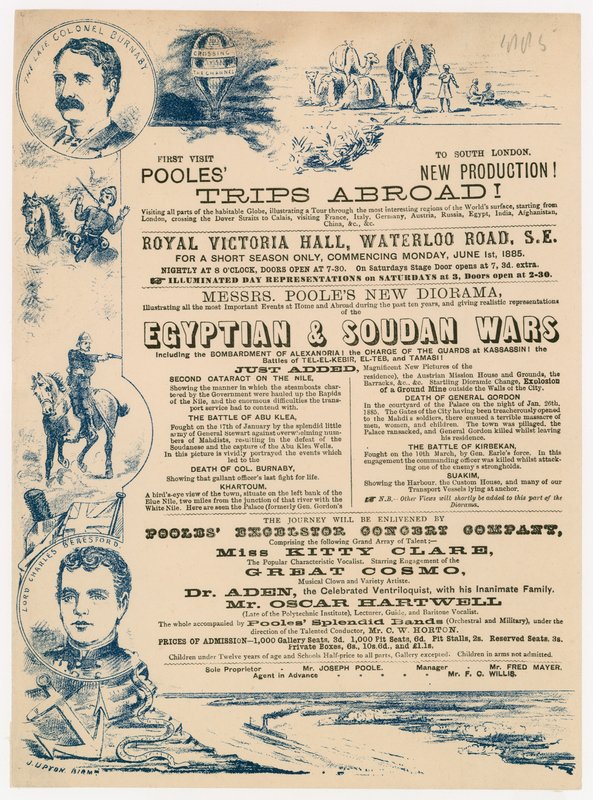 Advert for Joseph Poole
