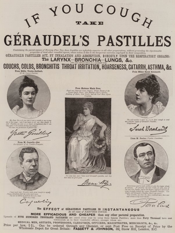 Advertisement, Geraudel