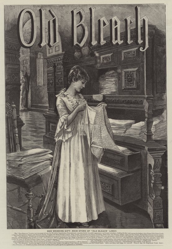 Advertisement, Old Bleach by English School