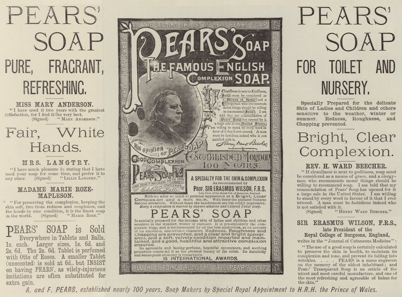 Advertisement, Pears