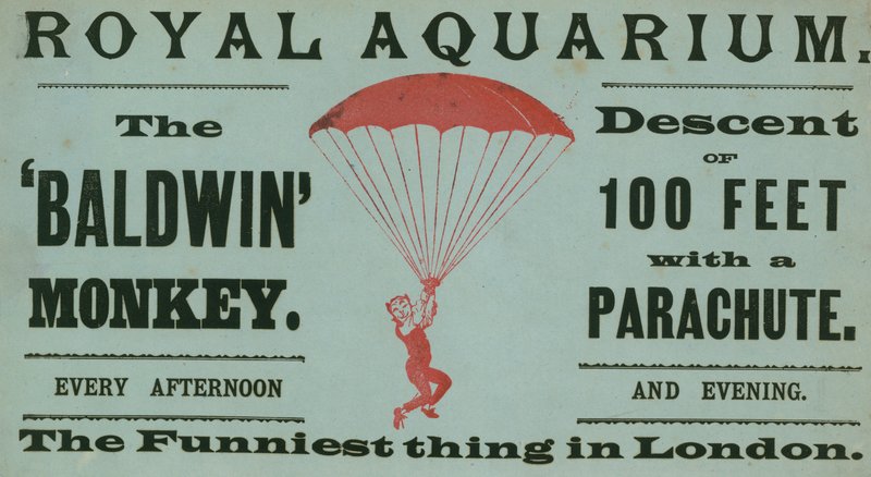 Advertisement for the Baldwin Monkey by English School