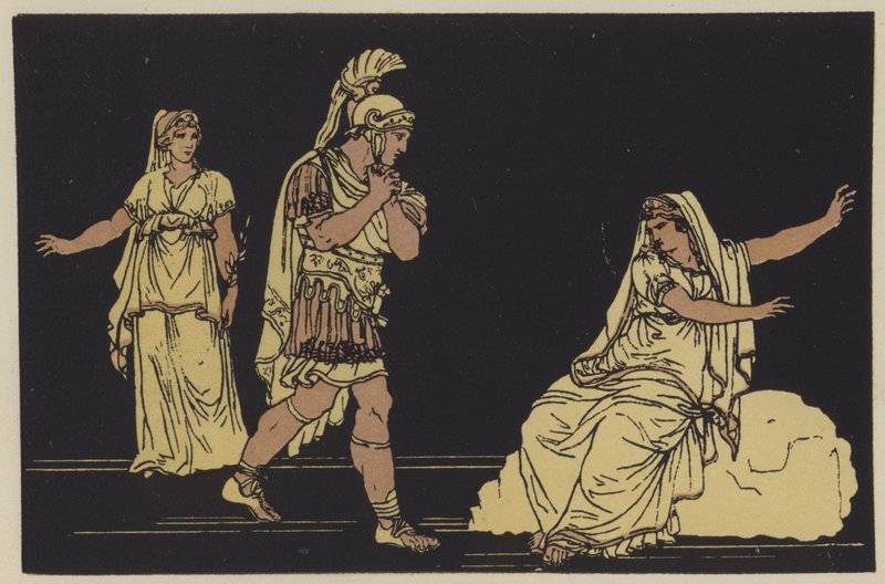 Aeneas and the Shade of Dido by English School
