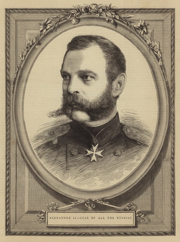 Alexander II, Czar of all the Russias by English School