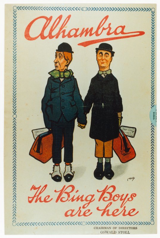 Alhambra. The Bing Boys are here by English School