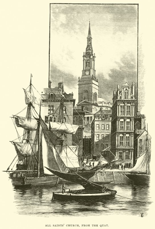 All Saints Church, from the Quay by English School