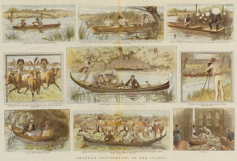 Amateur Photography on the Thames by English School