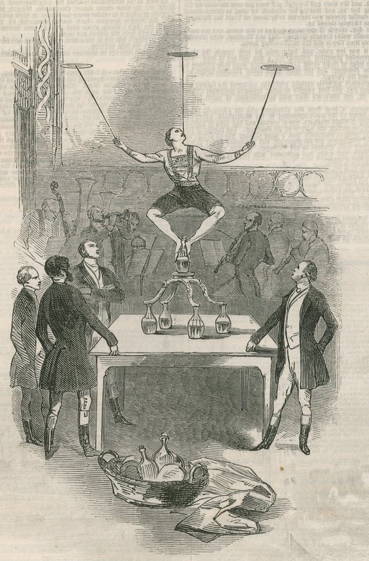 Amidi Neuporte, the Great Dutch Equilibrists Bottle Feat, at Astley