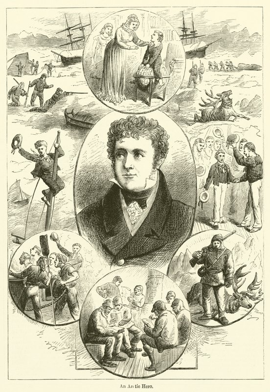 An Arctic Hero by English School
