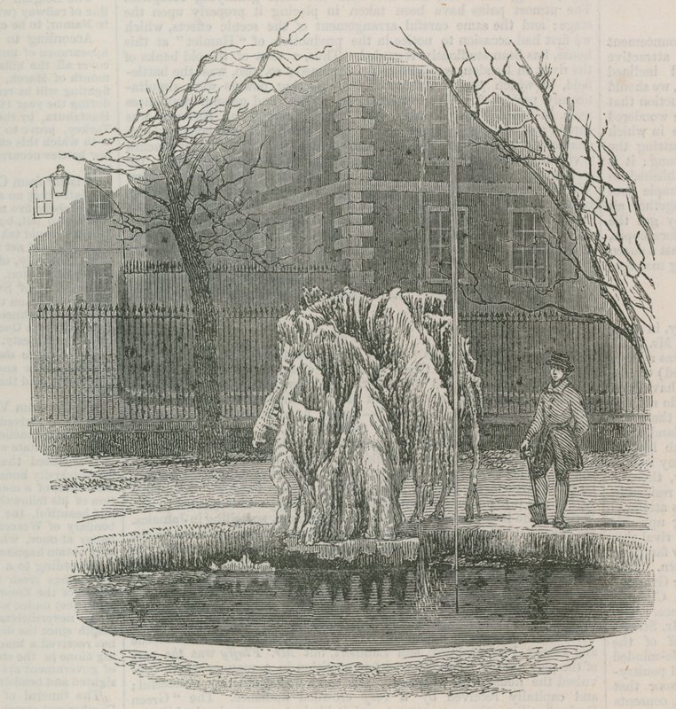 An Ice Tree in Middle Temple by English School