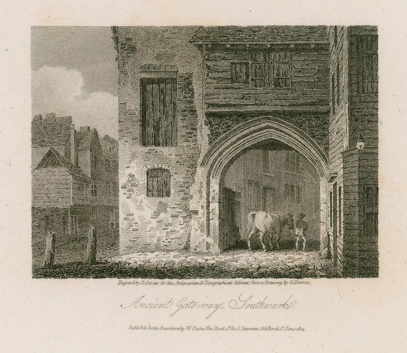 Ancient Gateway, Southwark by English School