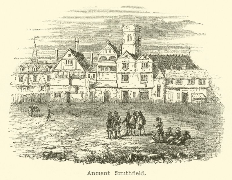 Ancient Smithfield by English School