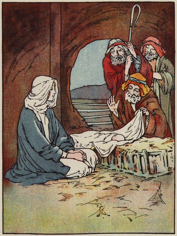 And his cradle was a stall by English School