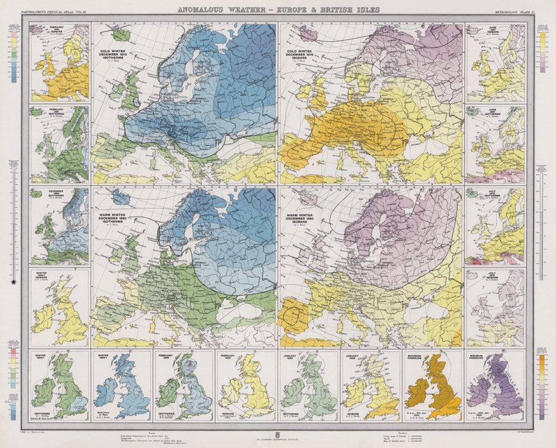 Anomalous Weather, Europe and British Isles by English School