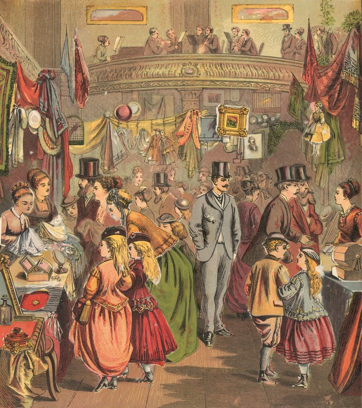 Antiques Bazaar by English School