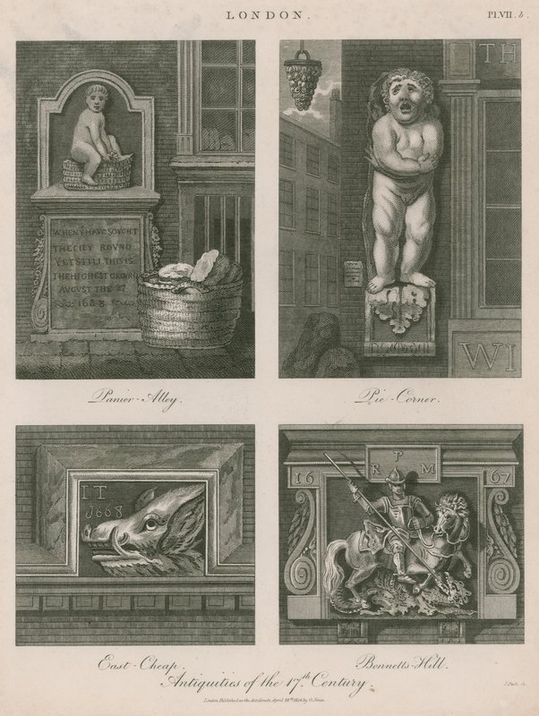 Antiquities of the 17th Century by English School