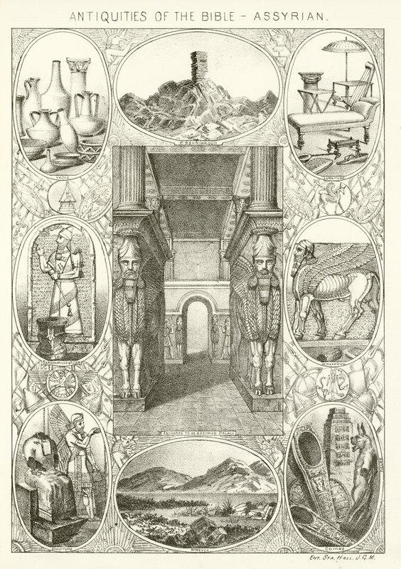Antiquities of the Bible - Assyrian by English School