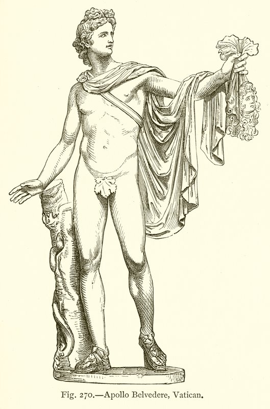 Apollo Belvedere, Vatican by English School