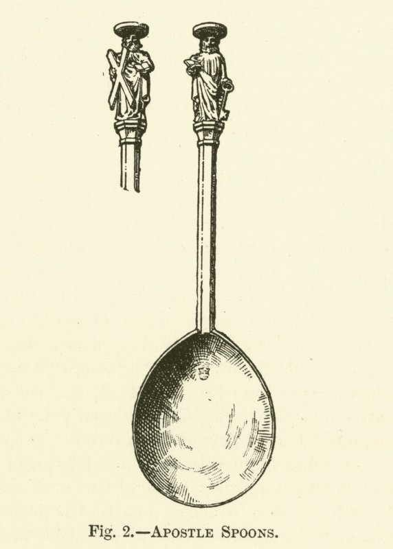 Apostle Spoons by English School