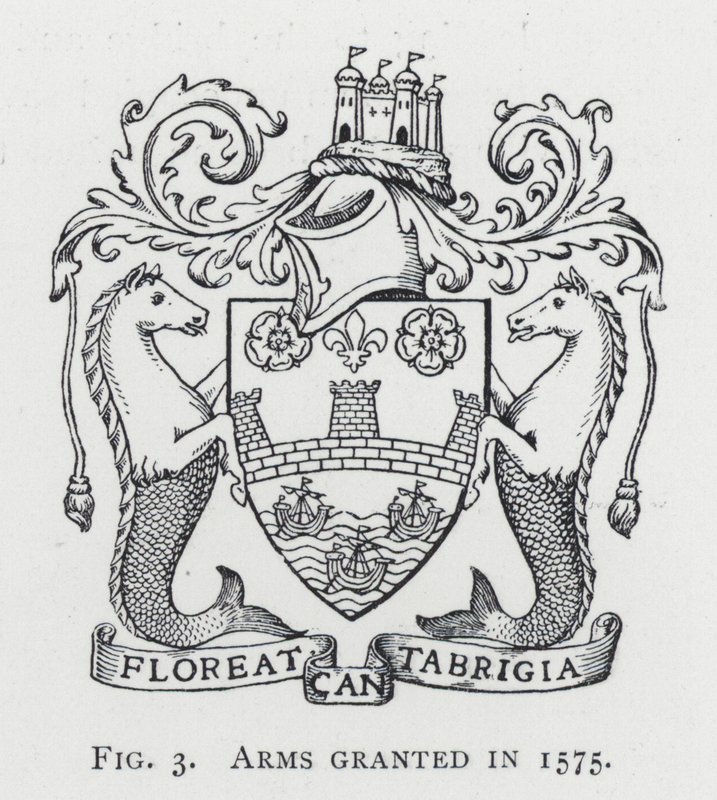 Arms granted in 1575 by English School