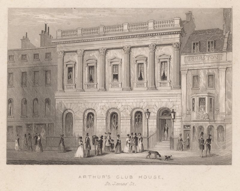 Arthurs Club House, St Jamess Street by English School