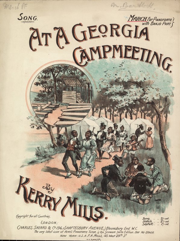 At a Georgia Campmeeting by English School