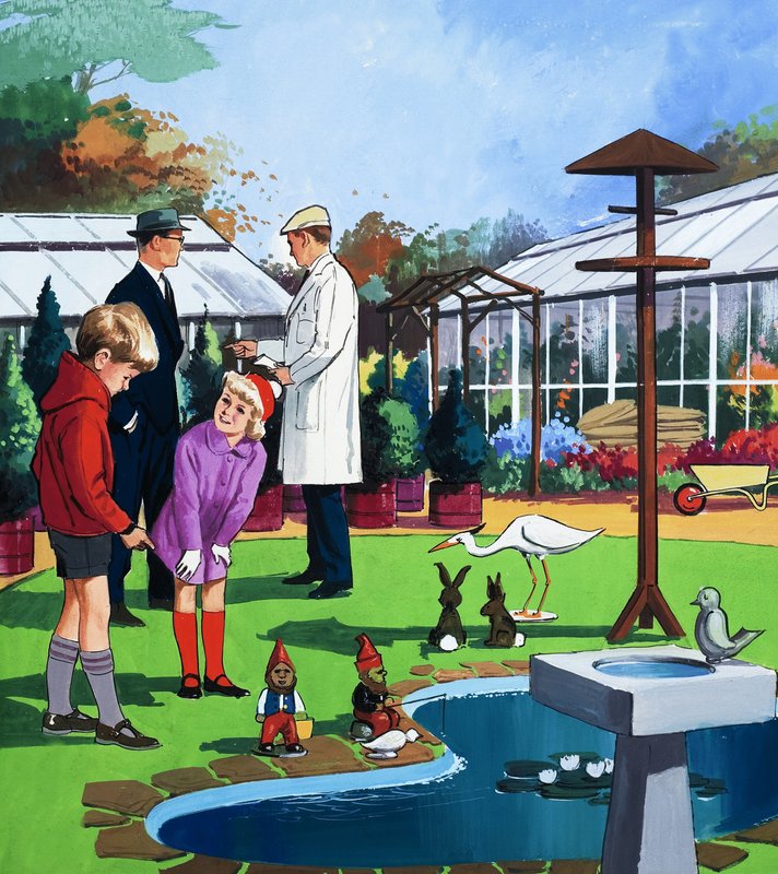 At the Garden Centre by English School