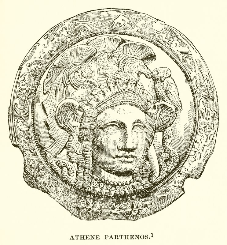 Athena Parthenos by English School