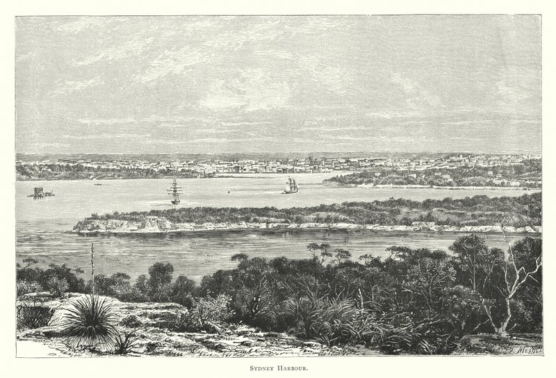 Australia: Sydney Harbour by English School
