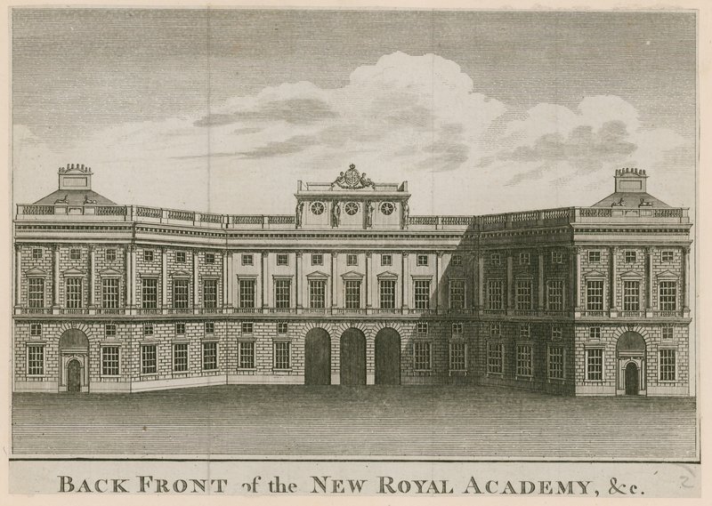 Back Front of the New Royal Academy by English School